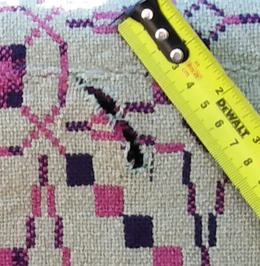 Hannah Jones Antique Narrow Loom Welsh Tapestry Reversible Blank